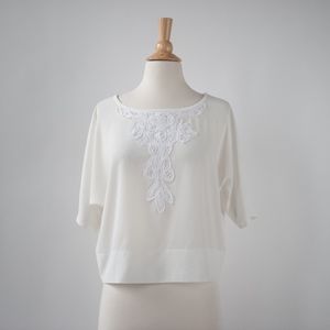 Bobeau {Nordstrom} Lacy Crepe Top